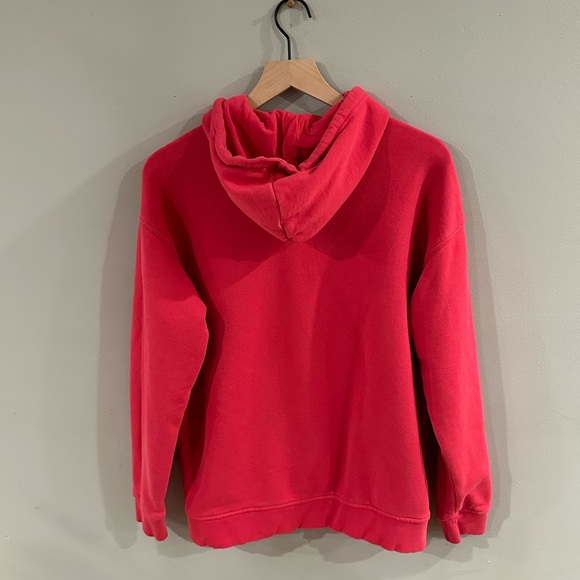 Pink Adidas classic treffoil hoodie - size M - Picture 2 of 4